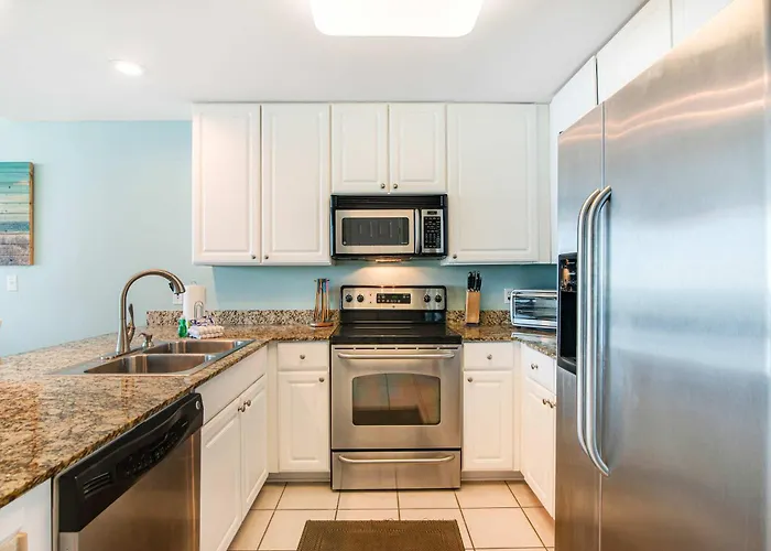 Gulf-front W Amazing View Balcony Ac & Shared Pools Hot Tubs & Gym