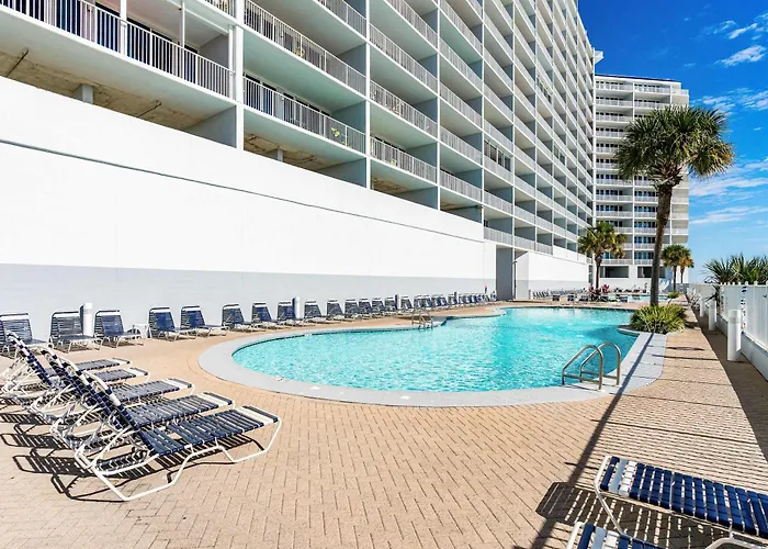 Gulf-front W Amazing View Balcony Ac & Shared Pools Hot Tubs & Gym *